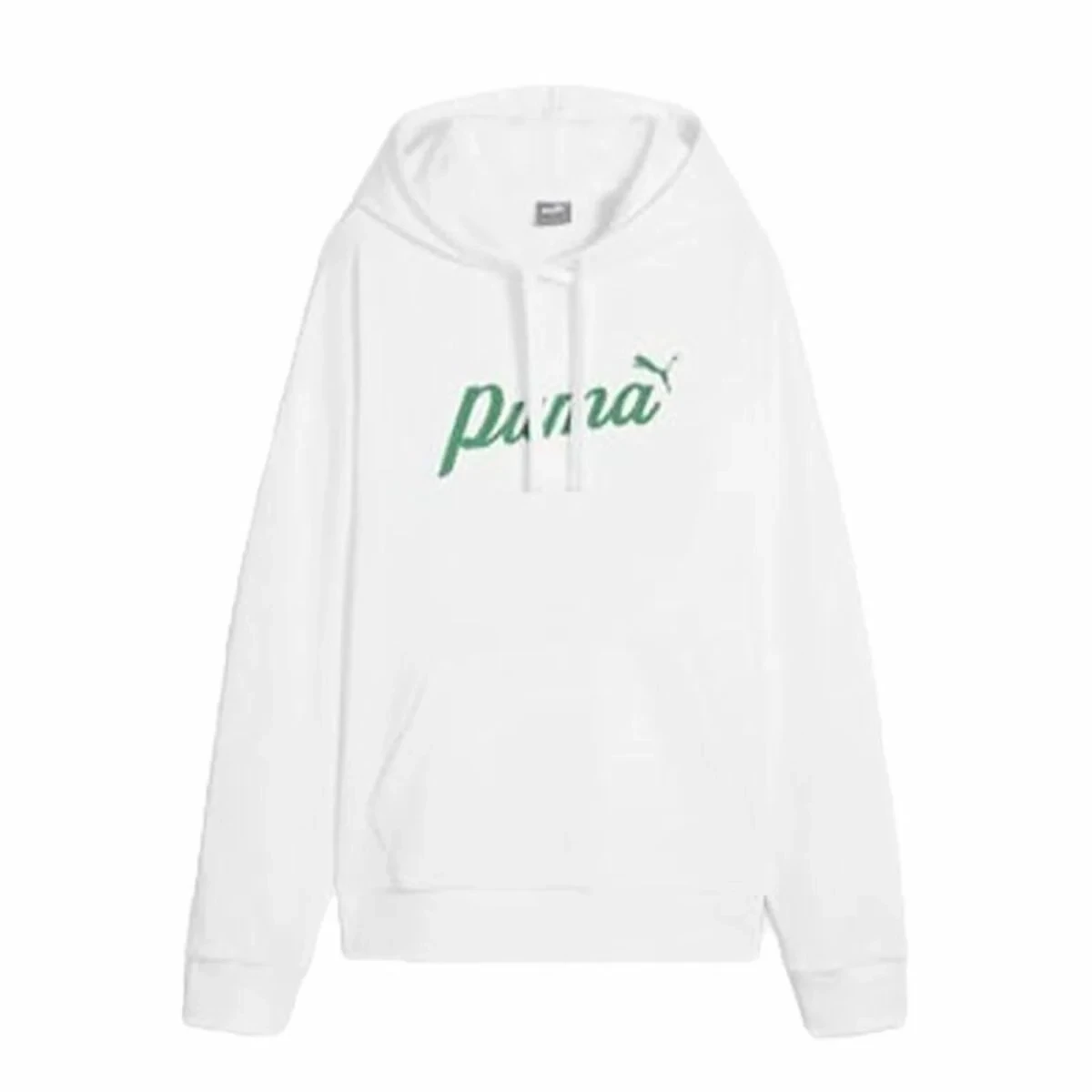 Sudadera con Capucha Mujer Puma Essentials+ Script Blanco