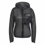 Chaqueta Deportiva para Mujer Adidas Agr Rain J Negro