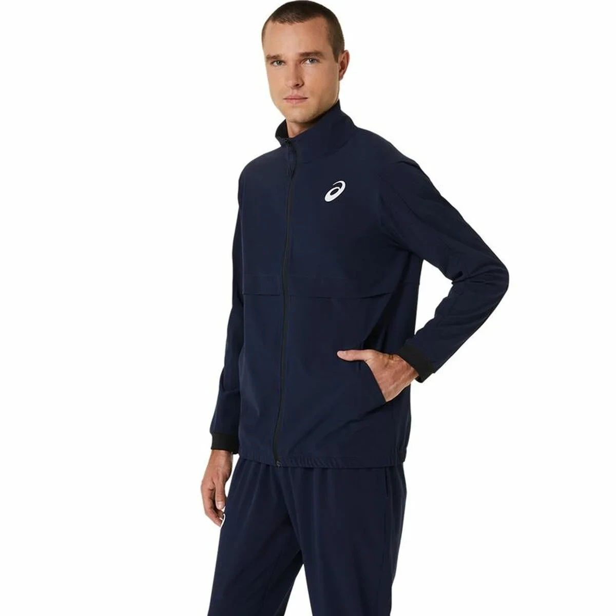 Chaqueta Deportiva para Hombre Asics Match Azul