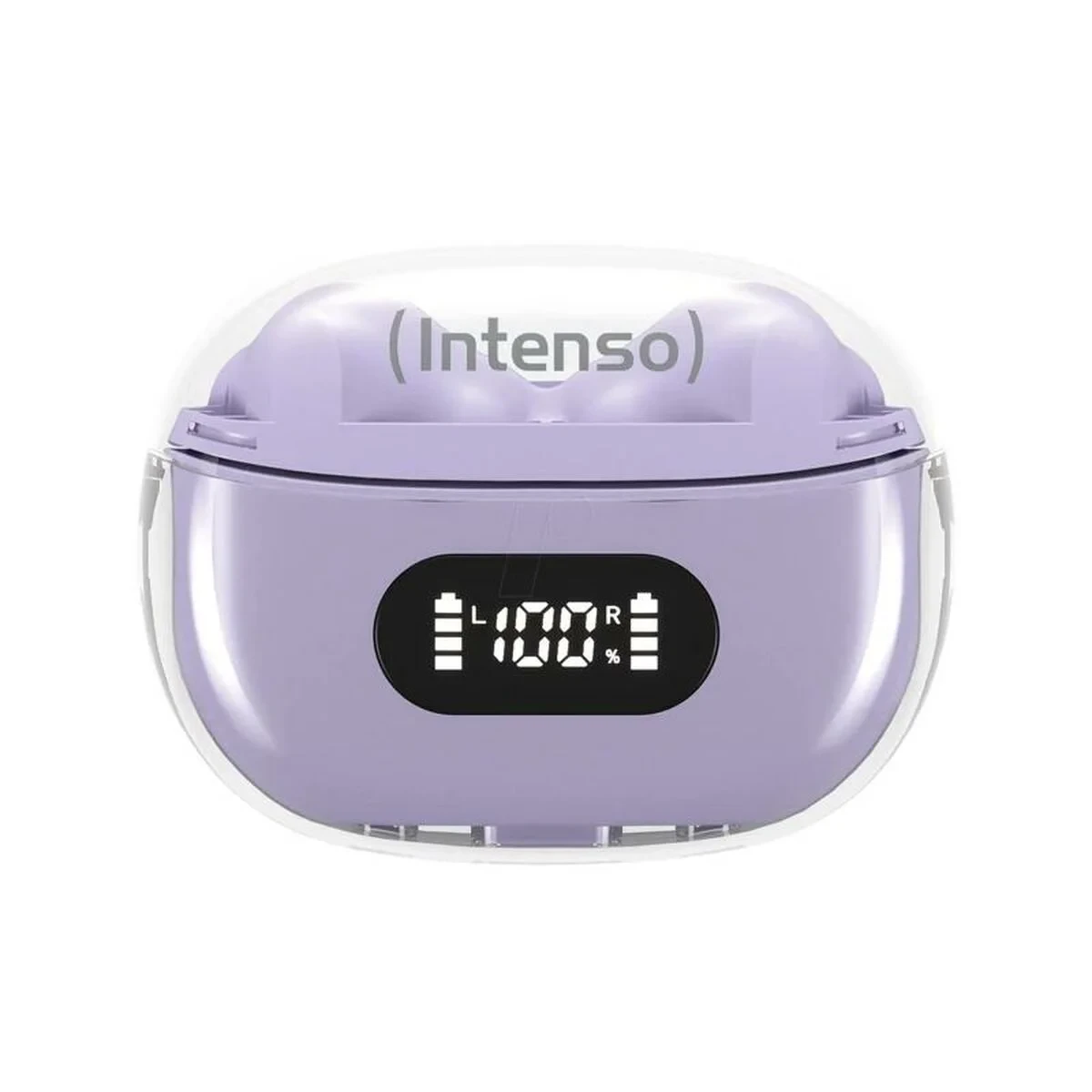 Auriculares con Micrófono INTENSO Buds Plus Púrpura