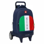 Mochila Escolar Benetton Flag Azul marino 33 x 45 x 22 cm