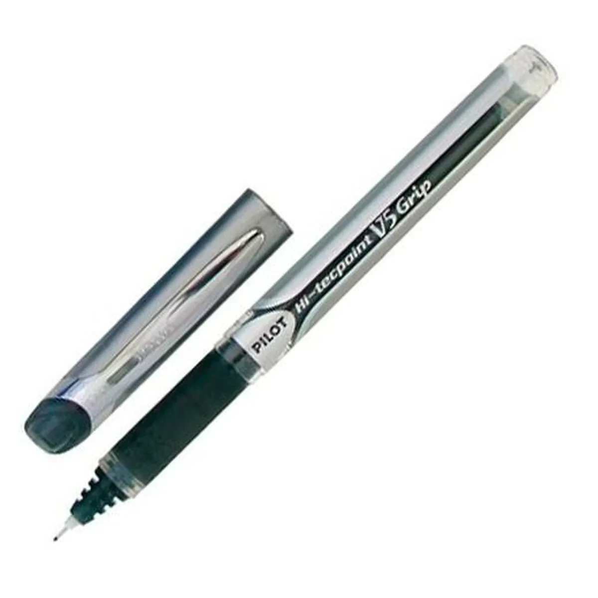Bolígrafo Roller Pilot V5 Grip Negro 0,3 mm (12 Unidades)