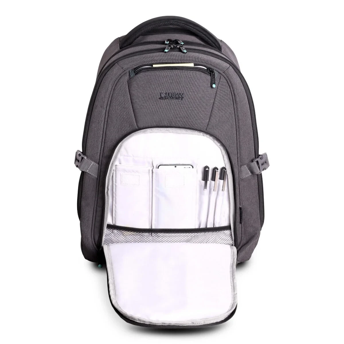Mochila para Portátil Urban Factory TPE15UF Gris
