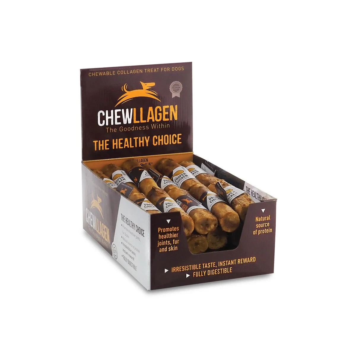 Snack para Perros Chewllagen Pollo (35 Unidades)