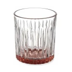 Vaso Vivalto Exotic Marrón Cristal 330 ml (6 Unidades)