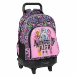 Mochila Escolar Monster High Drama Multicolor 33 x 45 x 22 cm