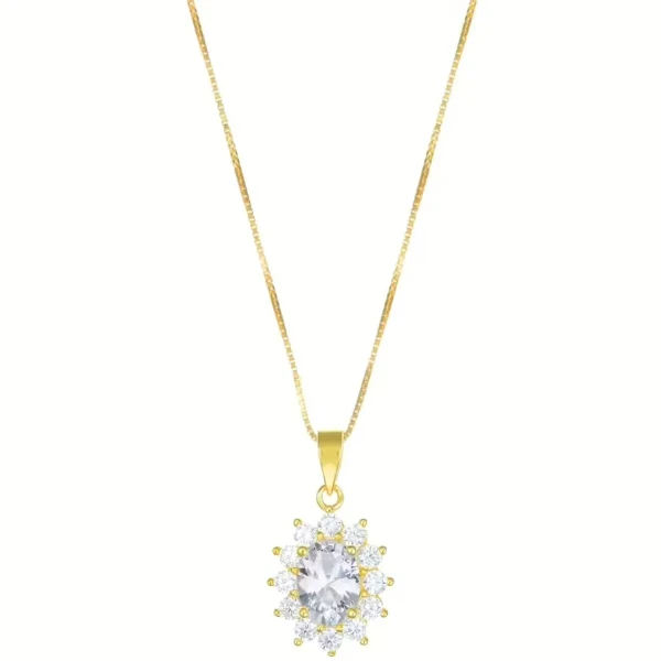 Colgante Mujer Amen CLLDGGBB Plateado