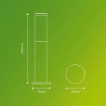 Lámpara Philips Luminarias de exterior Antracita E27 230 V 2700 K