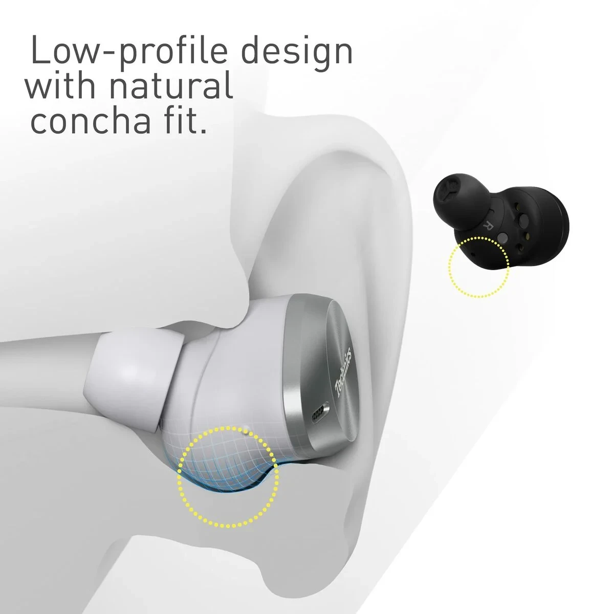Auriculares con Micrófono Technics EAHAZ80EA