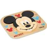 Puzzle Infantil de Madera Disney Mickey Mouse + 12 Meses 6 Piezas (12 Unidades)