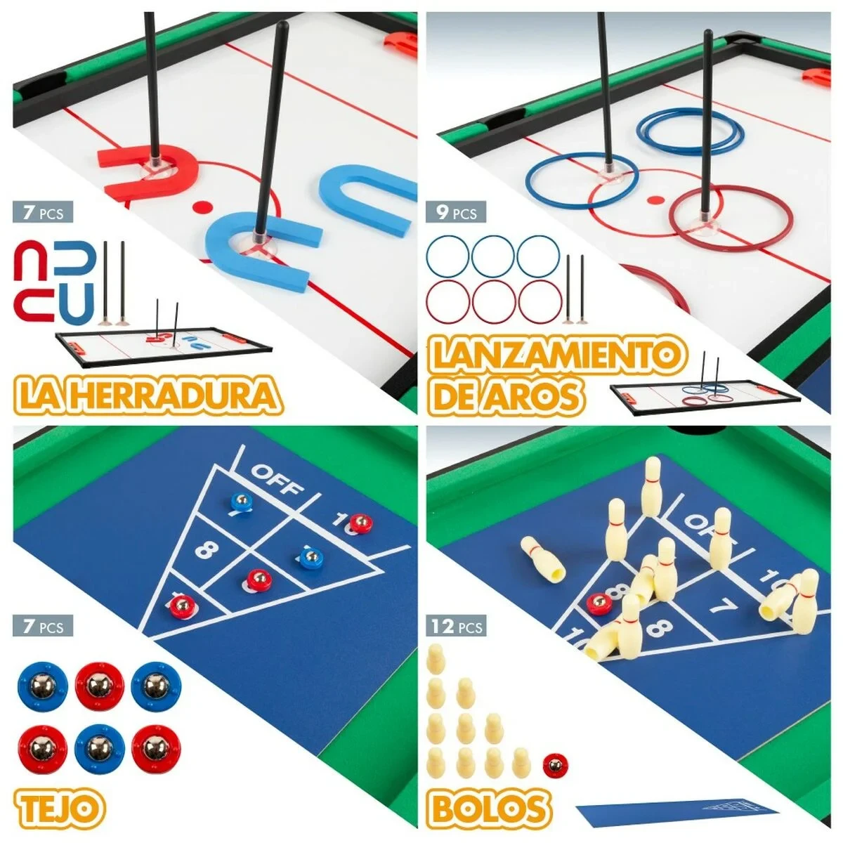 Mesa Multijuegos CB Games 107 x 83,5 x 61 cm 12 en 1