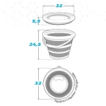 Cubo Aktive 10 L 6 Unidades