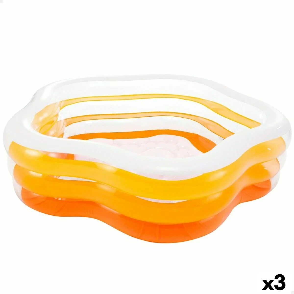 Piscina Hinchable para Niños Intex 460 L 185 x 53 x 180 cm (3 Unidades)