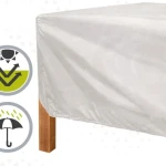 Funda Protectora Aktive Mesas Polietileno 240 x 60 x 130 cm (6 Unidades)