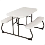 Mesa Infantil Lifetime Crema Plegable Pícnic 82,5 x 53,5 x 90 cm Acero Plástico