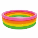 Piscina Hinchable para Niños Intex Sunset Aros 780 L 168 x 46 x 168 cm (6 Unidades)