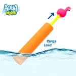 Lanzador de agua Colorbaby Flamenco rosa 80 ml 30 x 5 x 5 cm (24 Unidades)