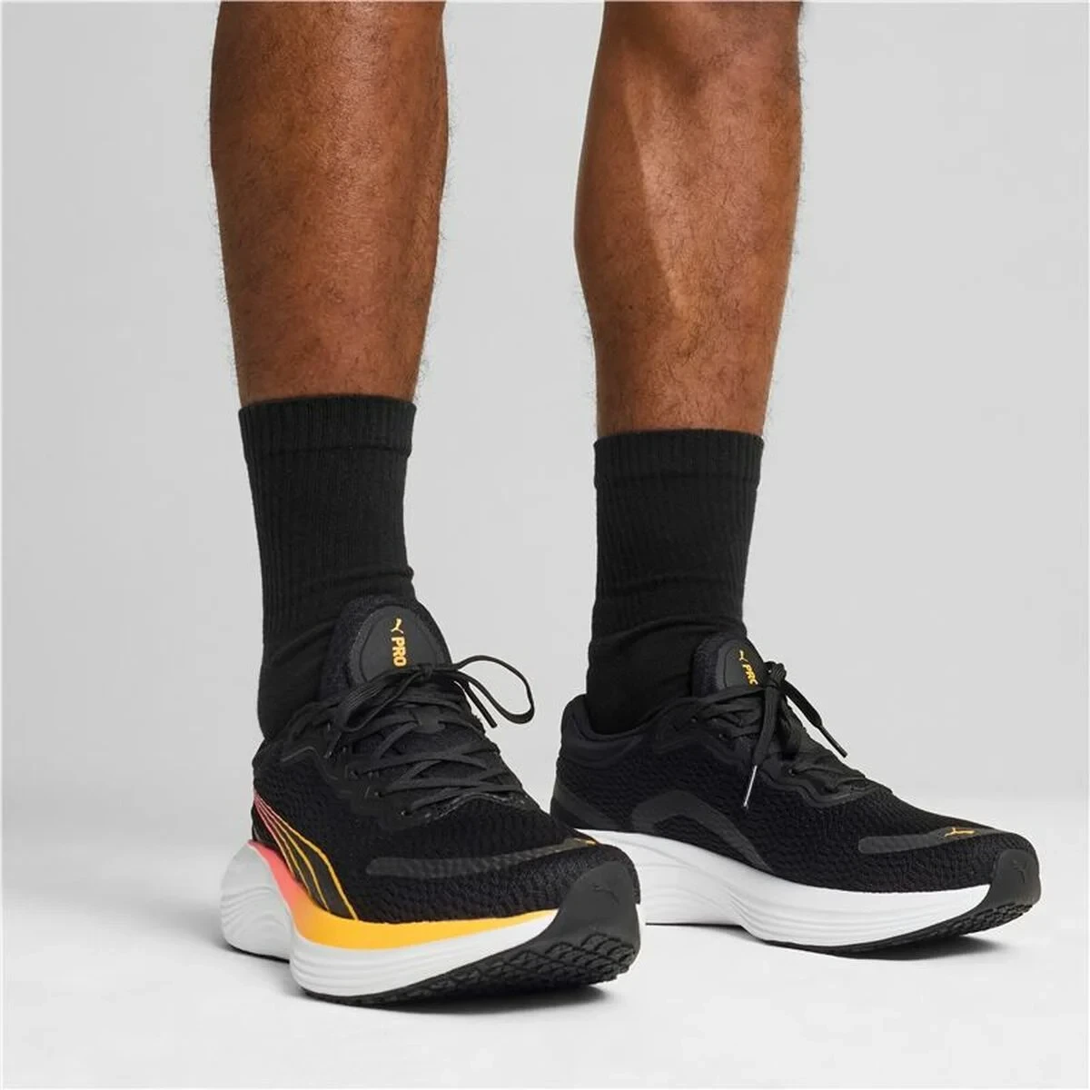 Zapatillas de Running para Adultos Puma Scend Pro Negro