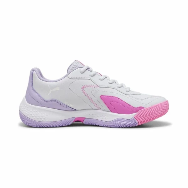 Zapatillas Deportivas Mujer Puma Nova Smash Blanco Ciruela