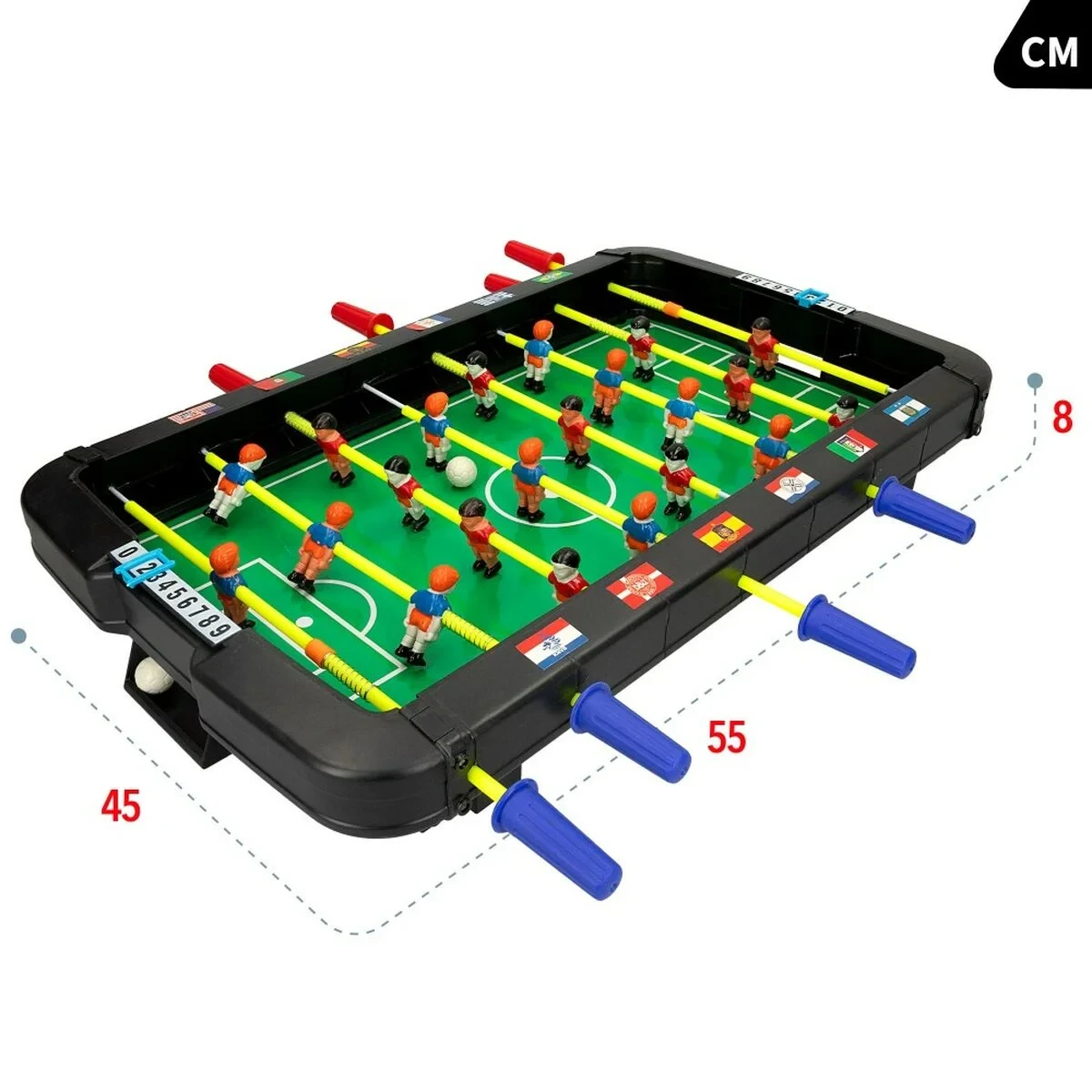 Futbolín de Sobremesa CB Games 45 x 8 x 55 cm (2 Unidades)