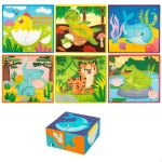 Puzzle 3D Lisciani Giochi 22 x 23 x 1 cm Animales 4 Piezas (6 Unidades)