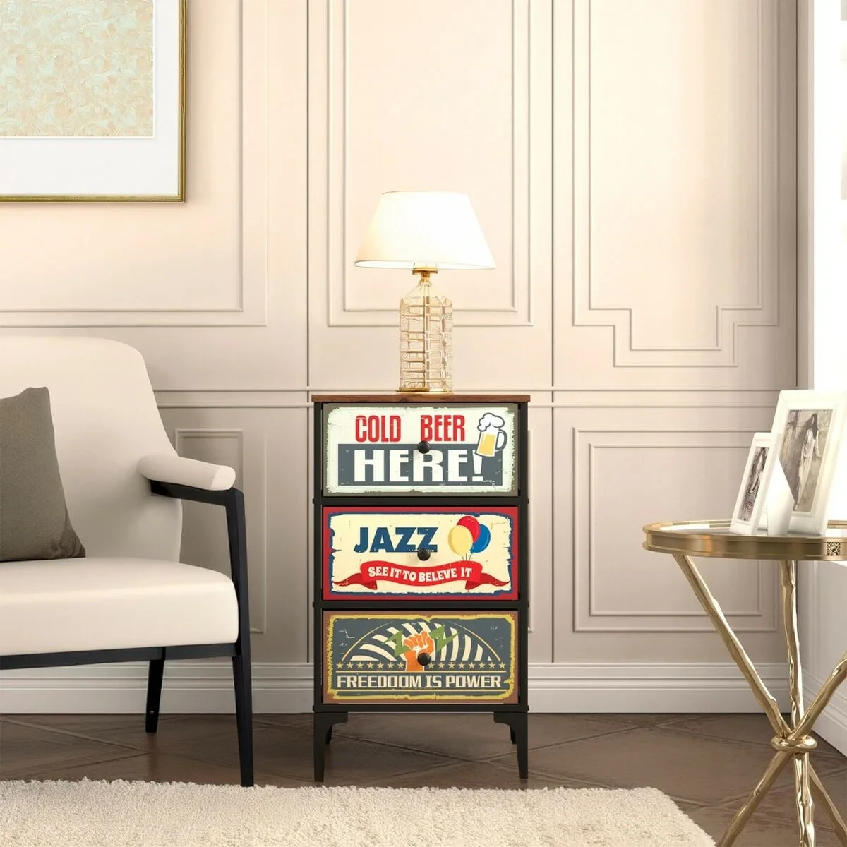 Cómoda Max Home Vintage 45 x 77 x 30 cm