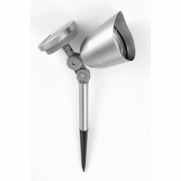 Lámpara solar Galix 30 Lm Acero Inoxidable