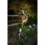 Lámpara solar Galix 30 Lm Acero Inoxidable