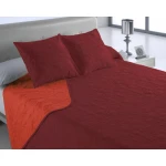 Colcha Hosteline VEGAS Rojo Cama de 135 230 x 260 cm (3 Piezas)