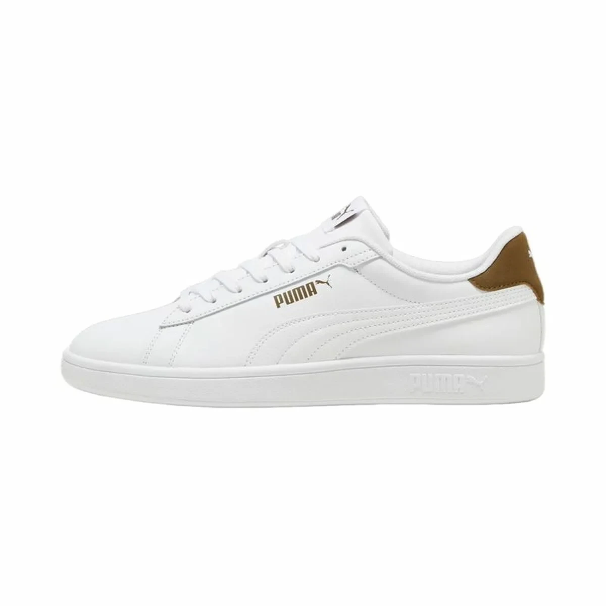 Zapatillas Casual de Mujer Puma Smash 3.0 L Blanco Verde