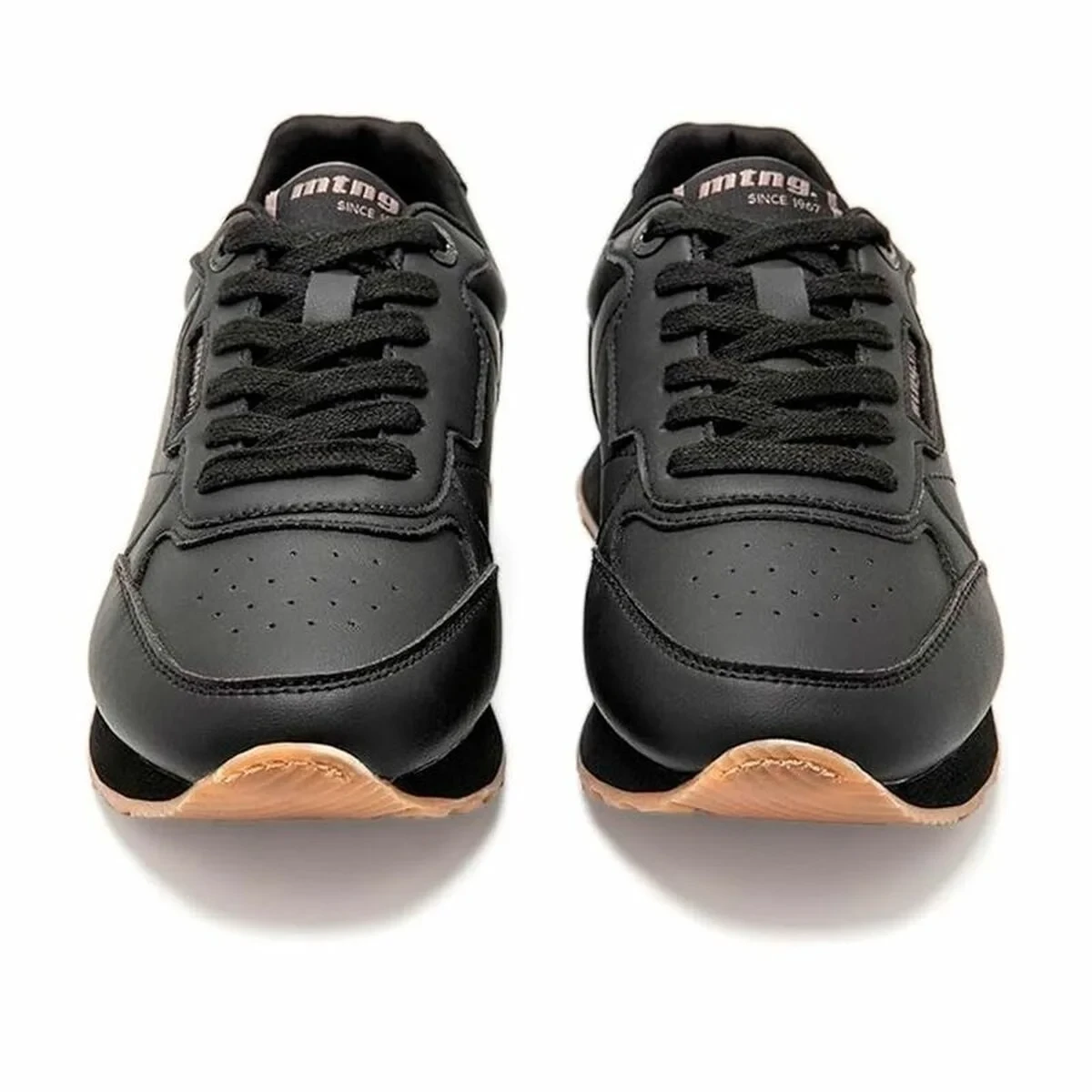 Zapatillas Casual de Mujer Mustang Joggo Negro