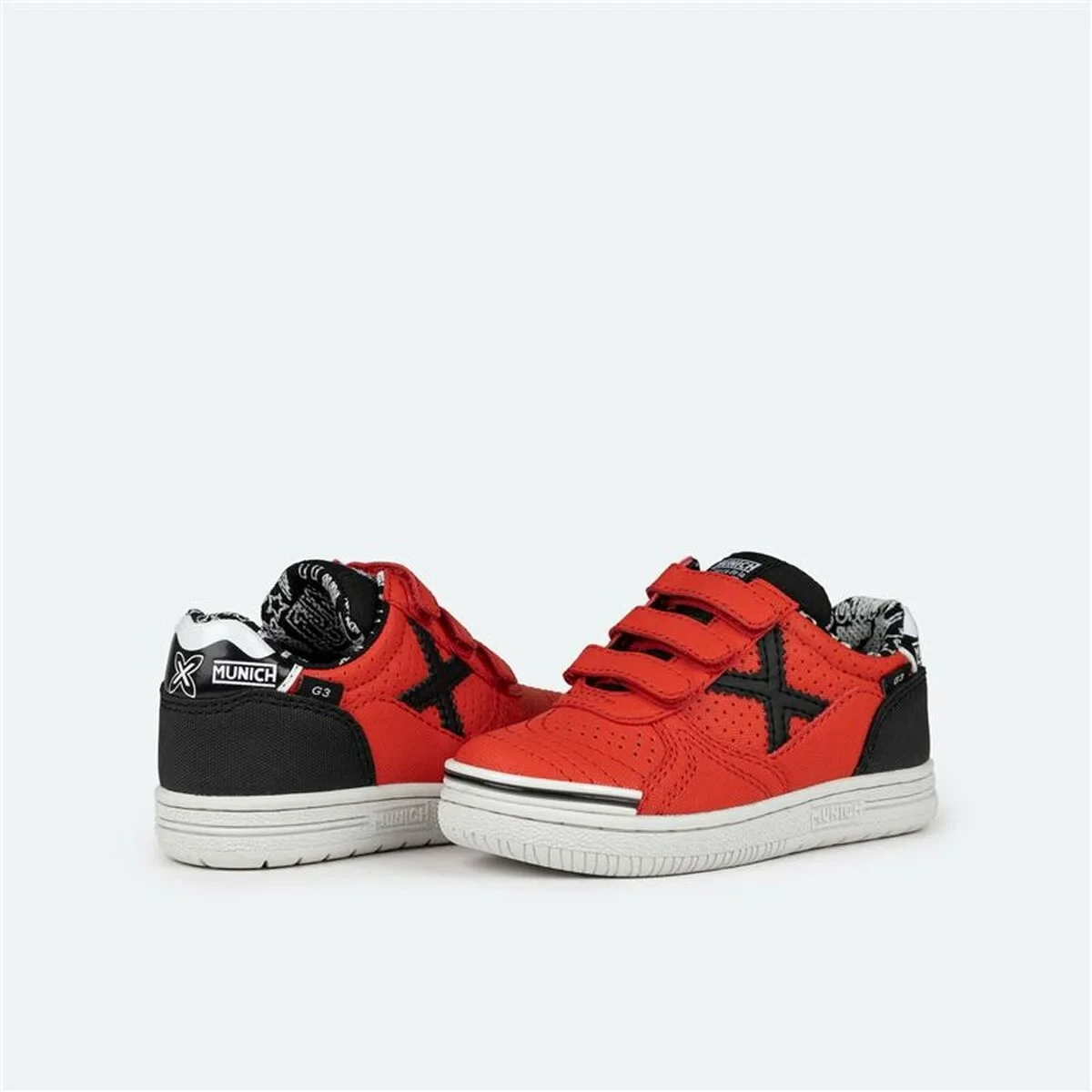 Zapatillas de Fútbol Sala para Niños Munich G-3 Vco Profit 426 Rojo