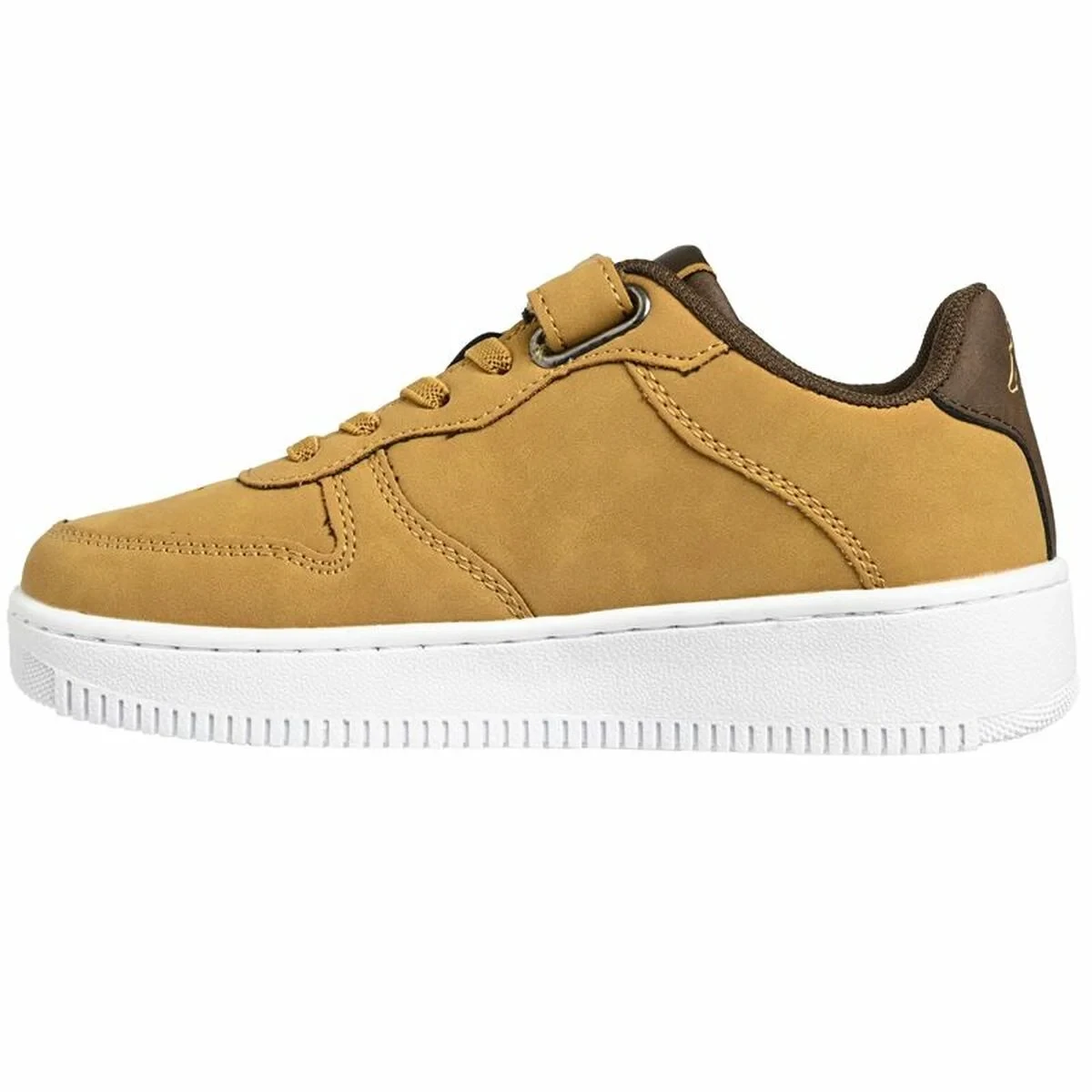 Zapatillas Deportivas Infantiles Kappa Maserta 4 Kid Ev Amarillo Marrón claro