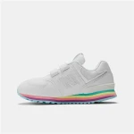 Zapatillas Deportivas Infantiles New Balance 574 Core Hook Loop Blanco