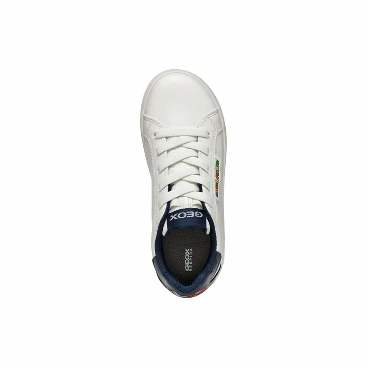Zapatillas Casual Geox Eclyper Blanco Azul marino