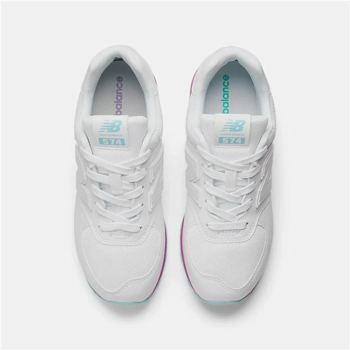 Zapatillas Deportivas Infantiles New Balance 574 Core Blanco