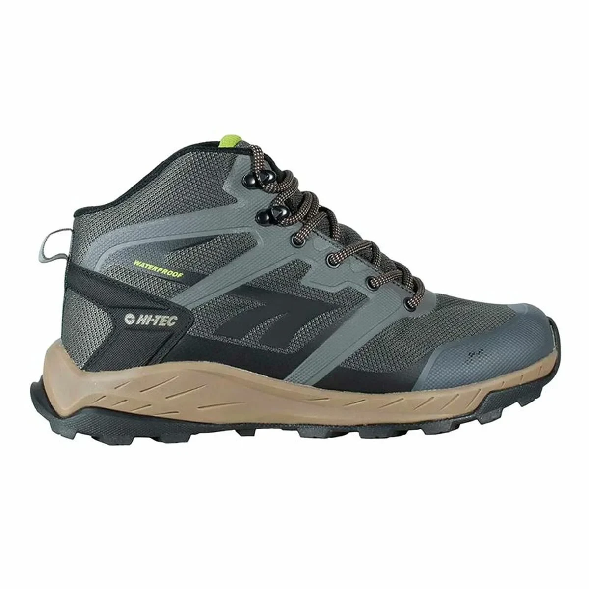 Botas de Montaña Hi-Tec Toubkal Mid Wp Gris