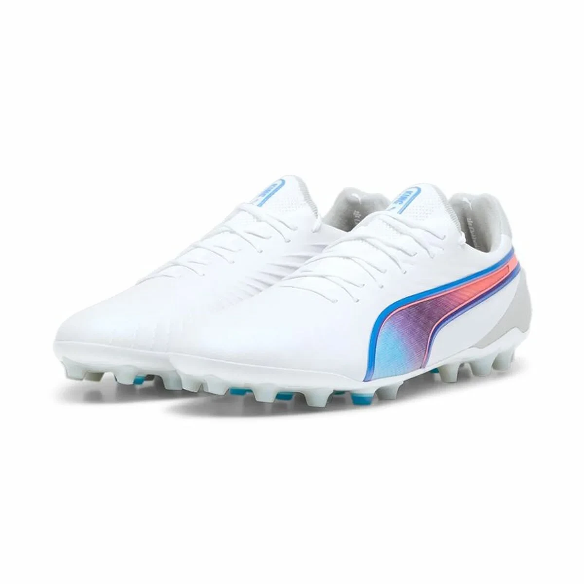 Botas de Fútbol para Adultos Puma King Ultimate Mg Blanco
