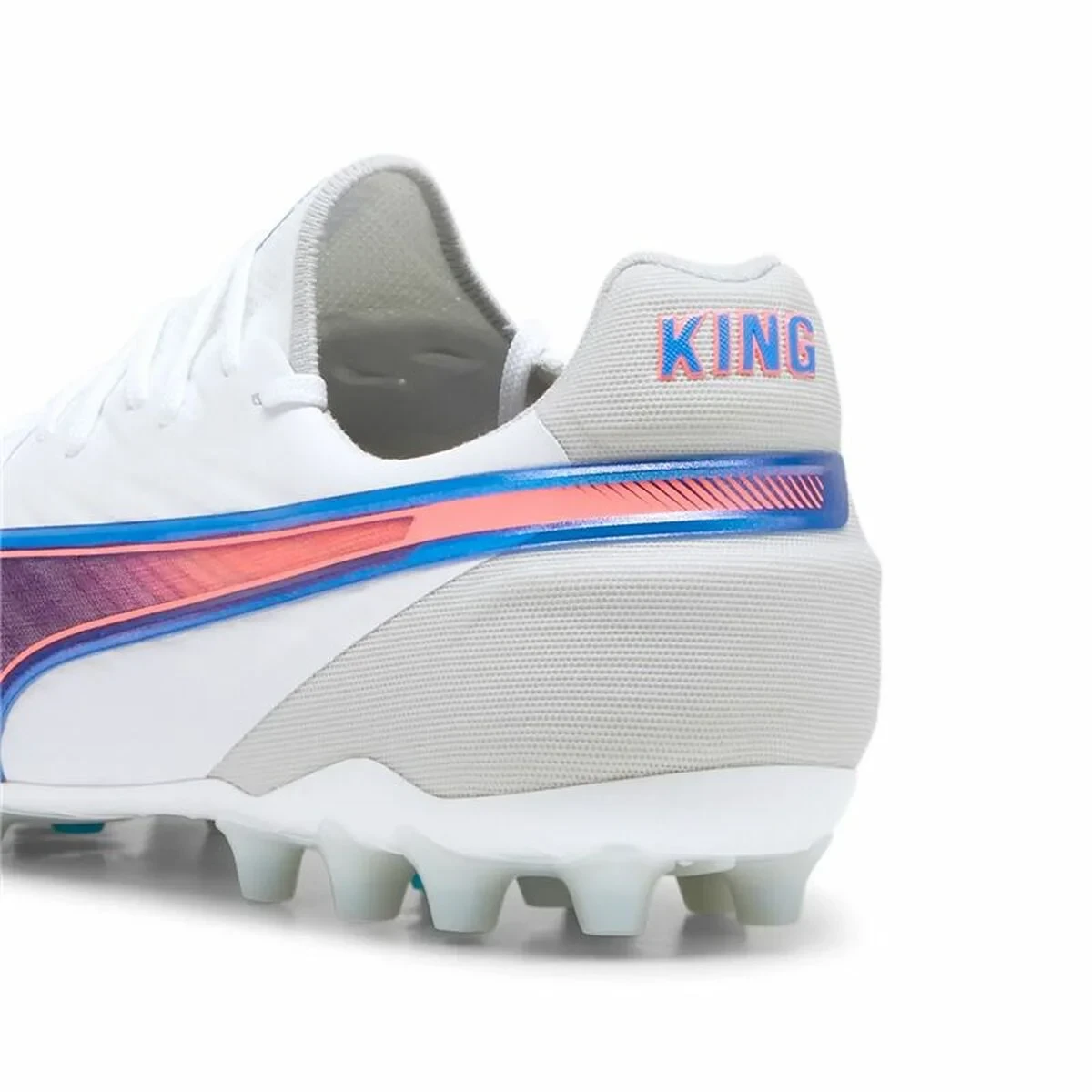 Botas de Fútbol para Adultos Puma King Ultimate Mg Blanco