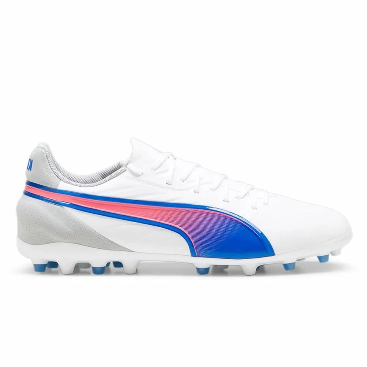 Botas de Fútbol para Adultos Puma King Match Mg Blanco
