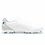Botas de Fútbol para Adultos Puma King Match Mg Blanco