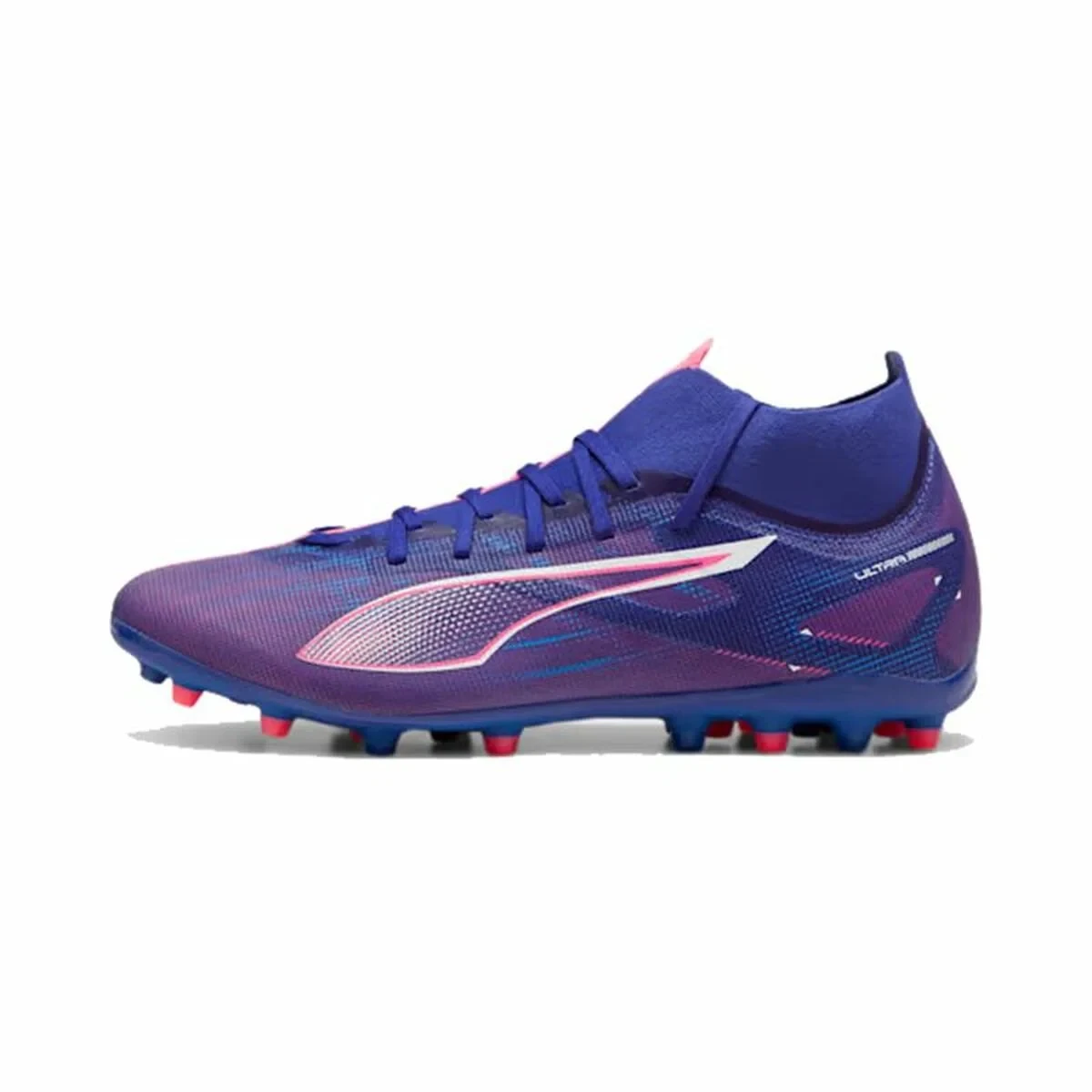 Botas de Fútbol para Adultos Puma Ultra 5 Match+ Mg Morado