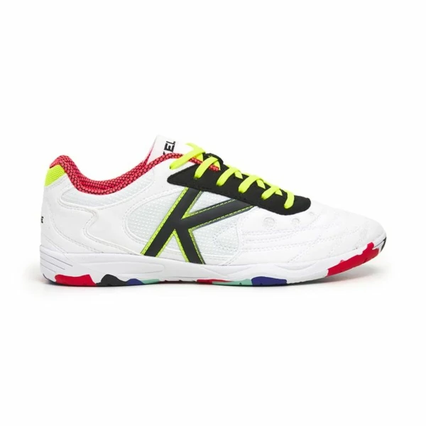 Zapatillas de Fútbol Sala para Adultos Kelme Copa Blanco Negro