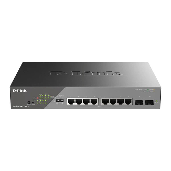Switch D-Link DSS-200G-10MP/E