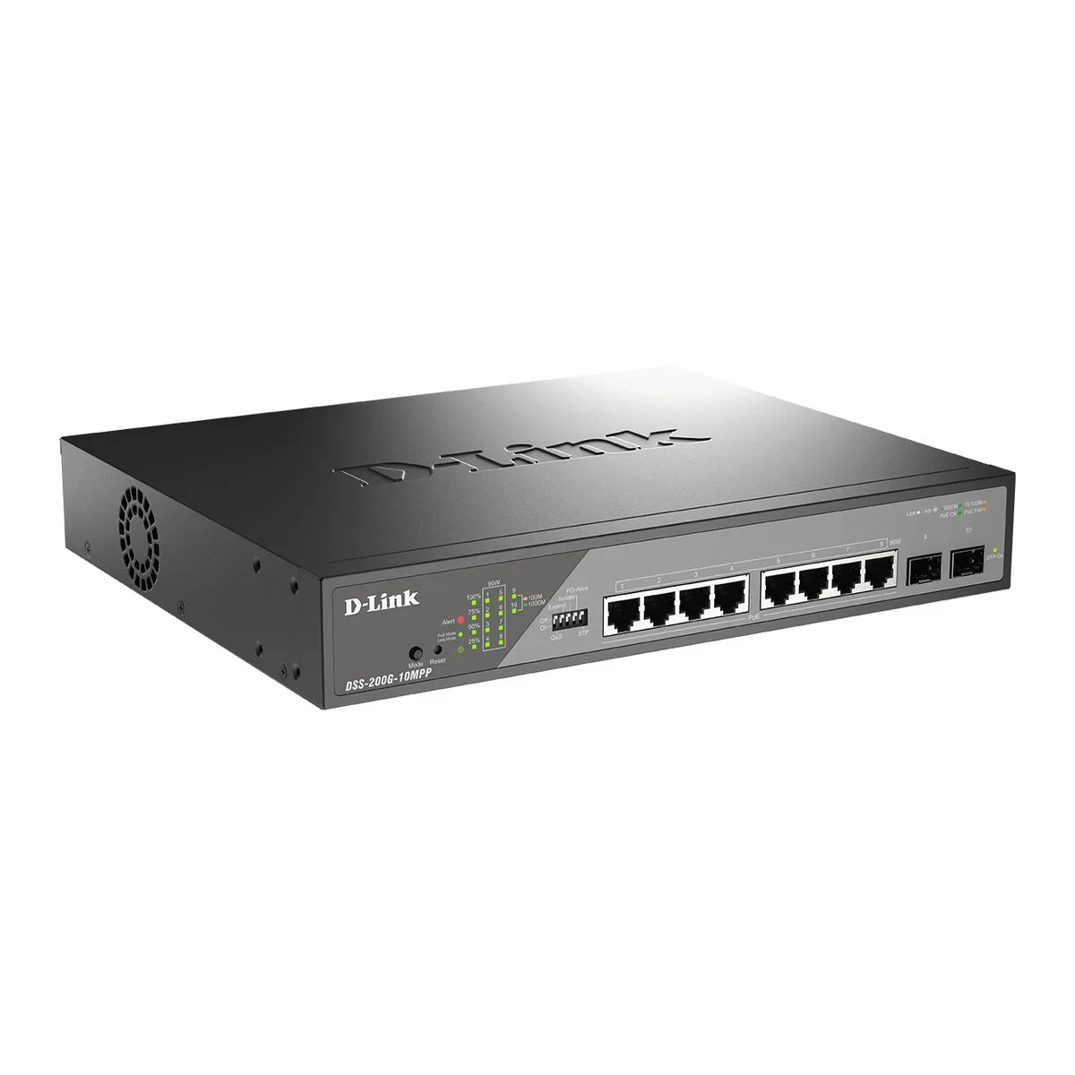 Switch D-Link DSS-200G-10MP/E