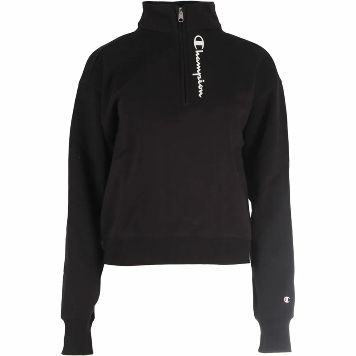 Sudadera sin Capucha Hombre Champion Negro