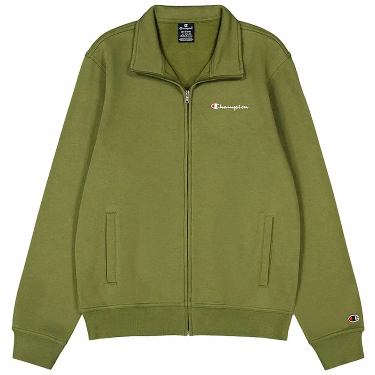 Sudadera sin Capucha Hombre Champion Oliva
