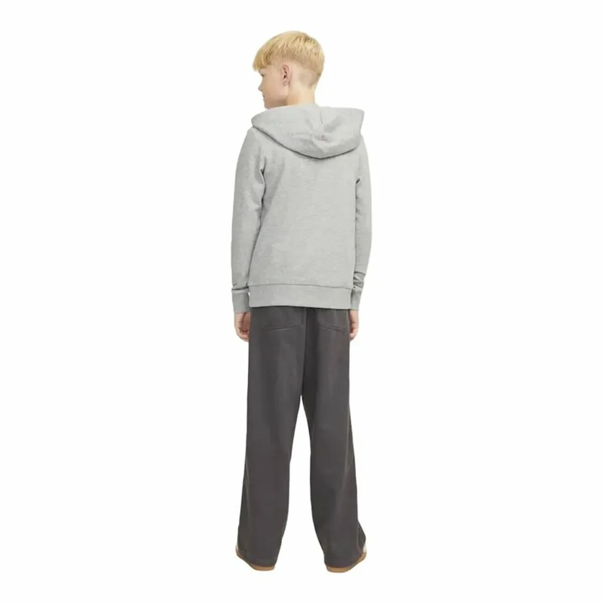Sudadera con Capucha Hombre Jack & Jones Jjnolan Gris