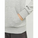 Sudadera con Capucha Hombre Jack & Jones Jjnolan Gris