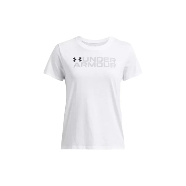 Camiseta de Manga Corta Mujer Under Armour Bl Pack SS Blanco